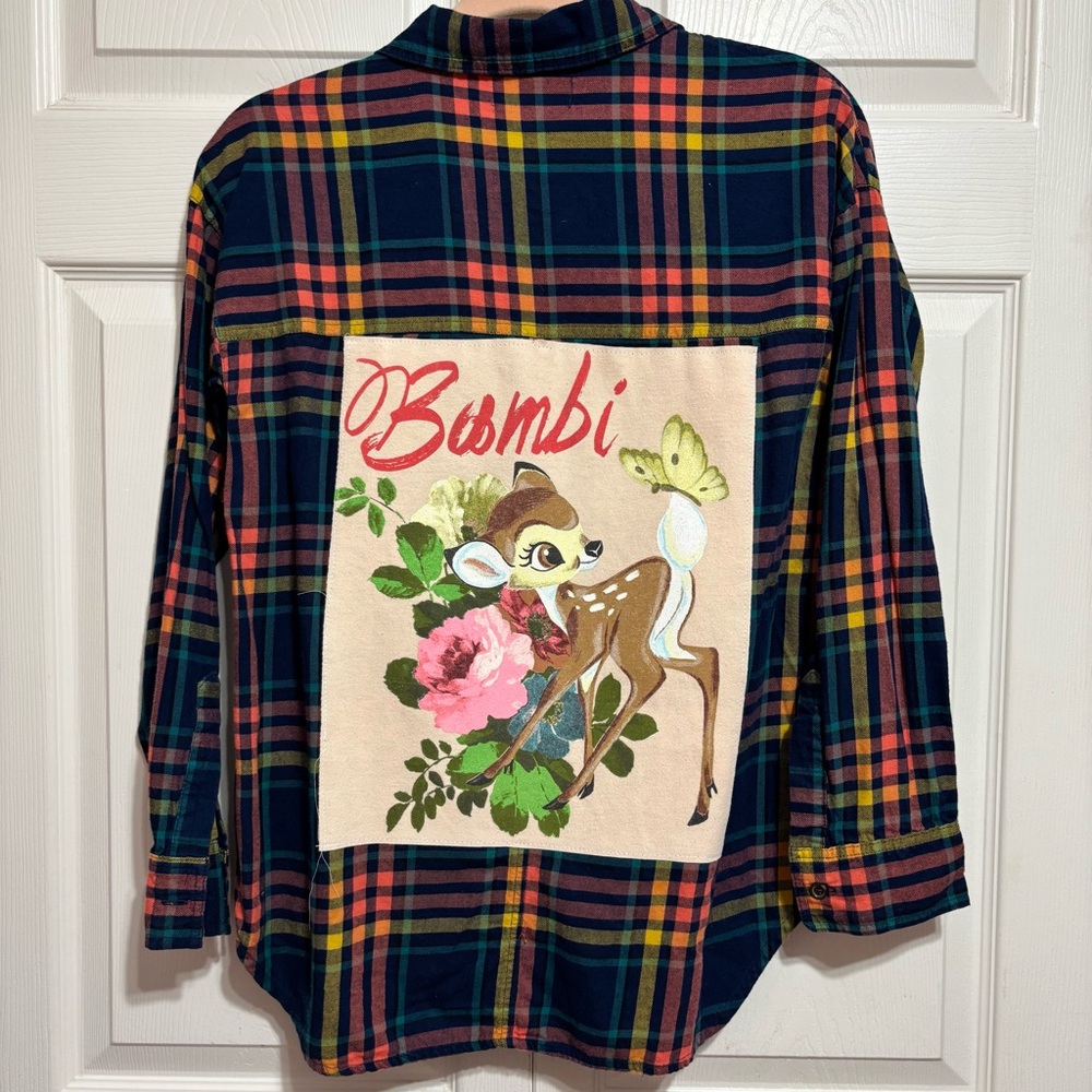 Old Navy Multicolor Plaid Shirt